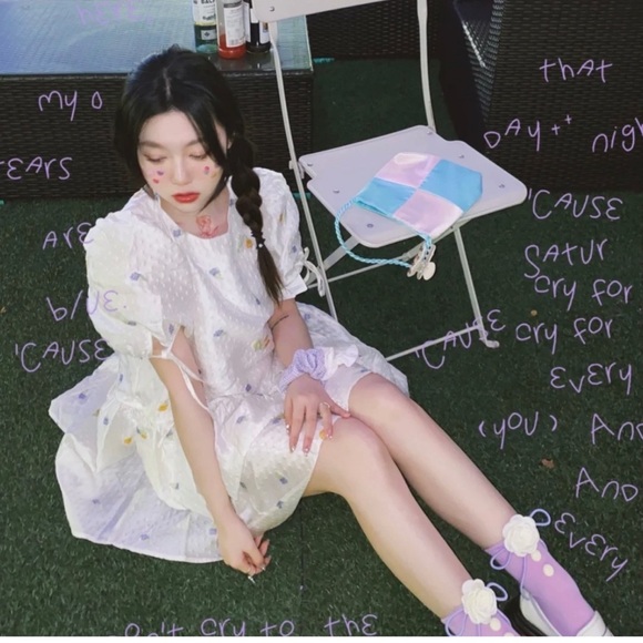 PEACEBIRD Organza Korean Babydoll Dress - Picture 1 of 11